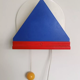 Applique murale vintage Ikea style Memphis, 1980