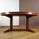 Vintage 1960 Baumann Oval Dining Table