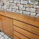 Sideboard in teak veneer 1970