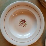 Assiettes de Longwy 10 pièces