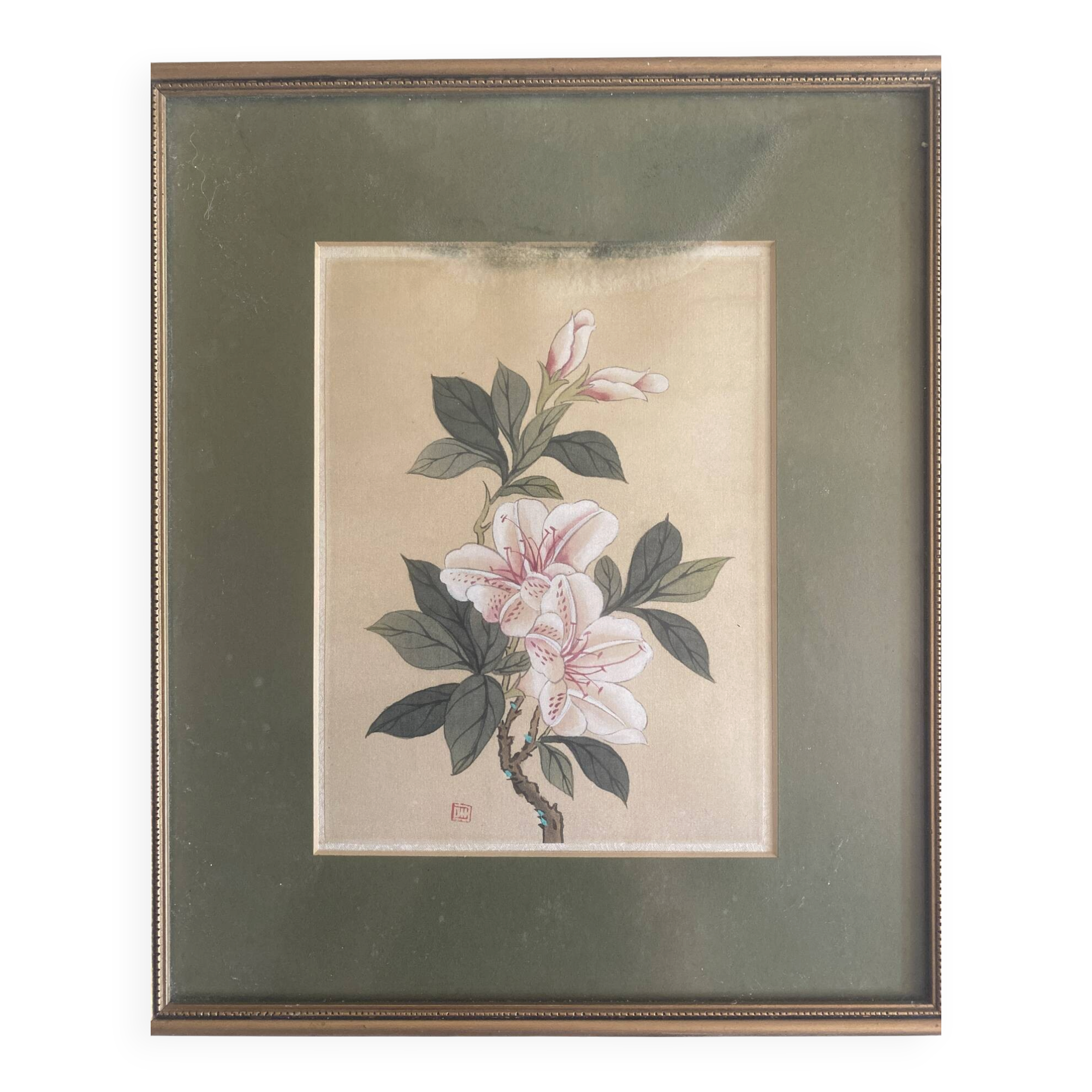 L'art japonais « kacho-ga » fleurs