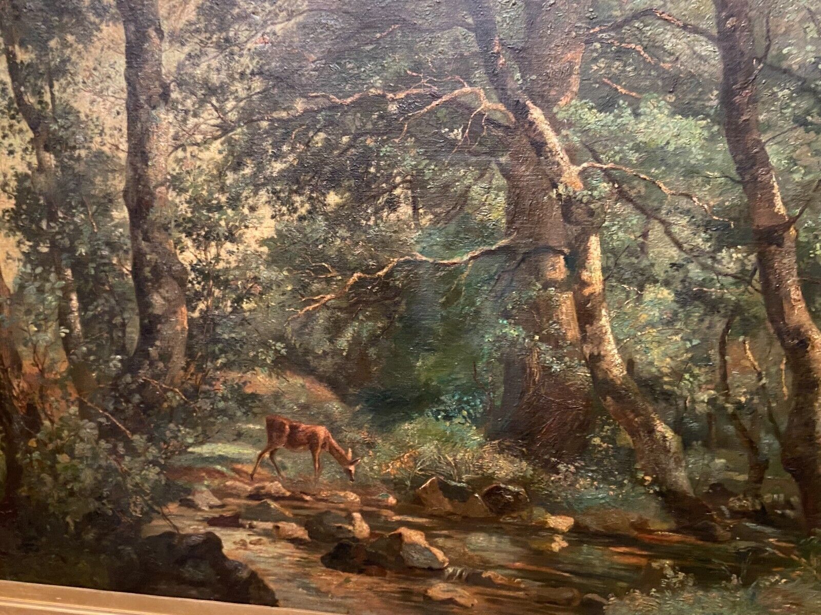 Table 112 x 89 cm oil on canvas brielman 1871 channel frame XlXe