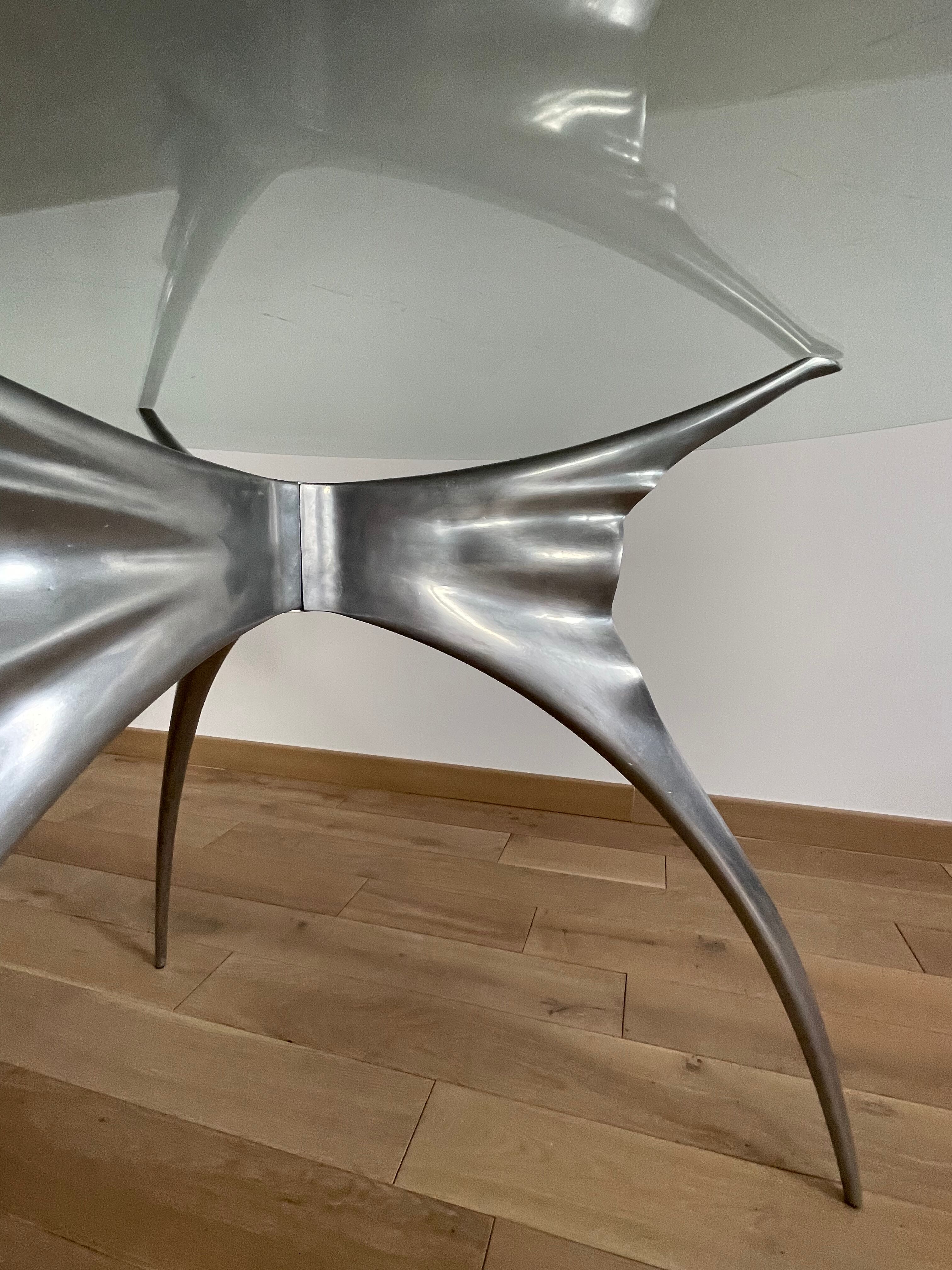 Table ronde Water par Bernard Dequet, 1970