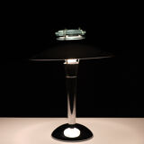 Tokyo Bauhaus Chrome table lamp 1980s Japan