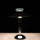 Lampe de table chromée Tokyo Bauhaus des années 1980 Japon