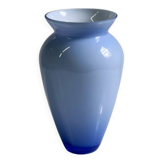 Italian Murano Pastel Blue Vase -1970s