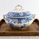 Villeroy & Boch "Burgenland" Soup Tureen in Blue Earthenware - Collectible Condition