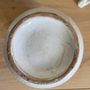 Cracked ceramic vase after Jean Besnard