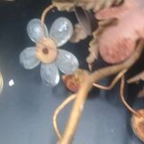 Florentine wall light or ceiling light by Banci Firenze, 1970s Maison Baguès.