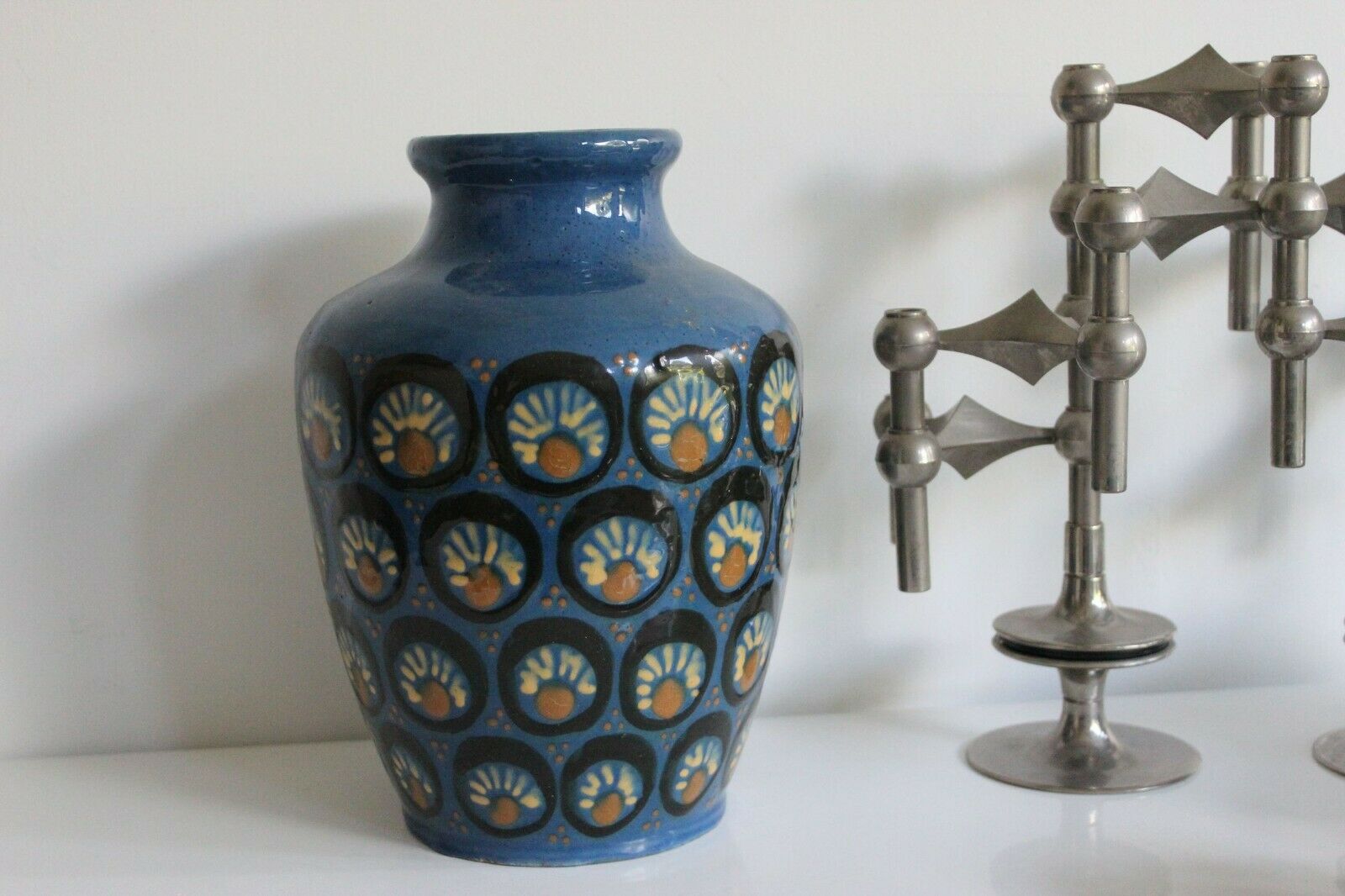 Leon Elchinger Soufflenheim Alsace Vase