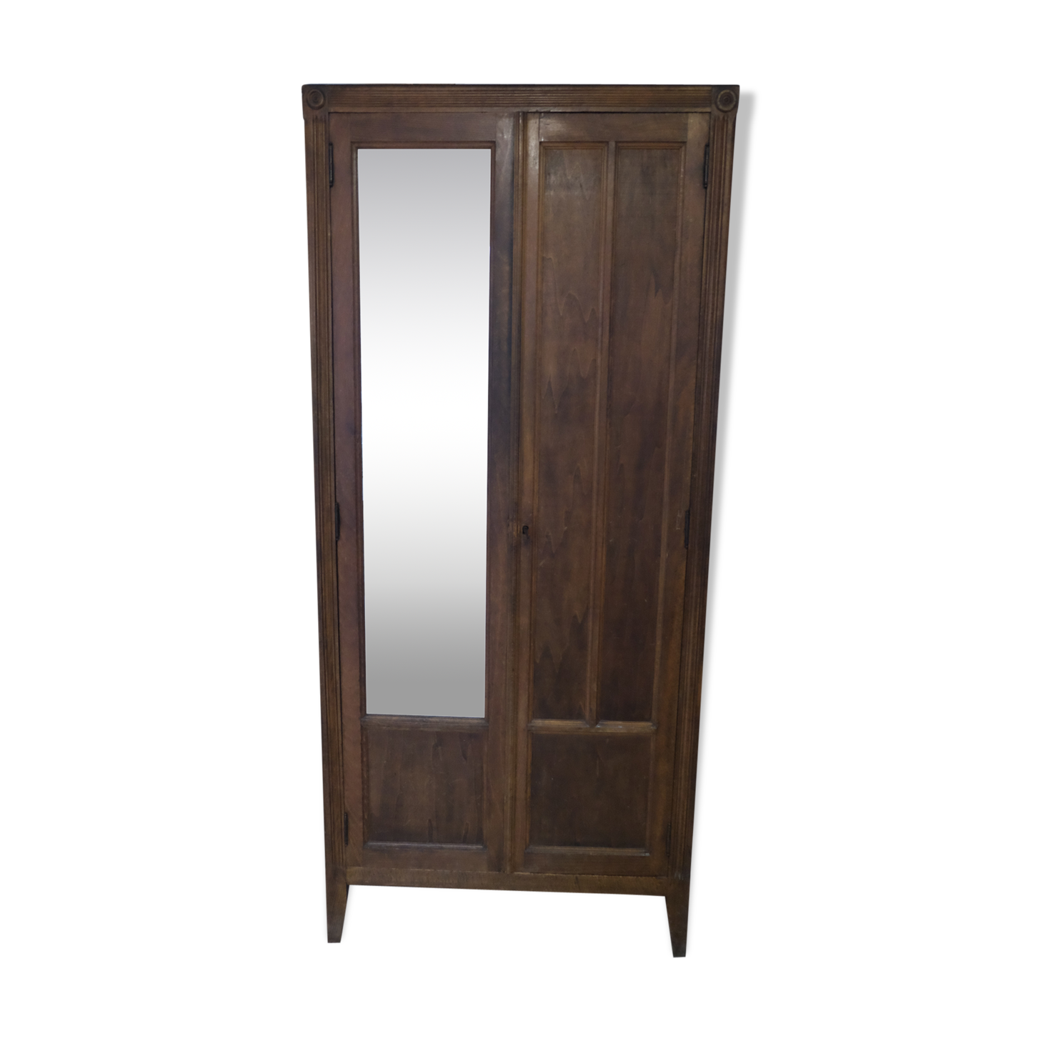 Wardrobe with mirror paris vintage