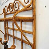 Vintage rattan shelf