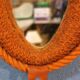 1950s rope wall mirror