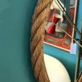 Mirror oval rope 25x41cm