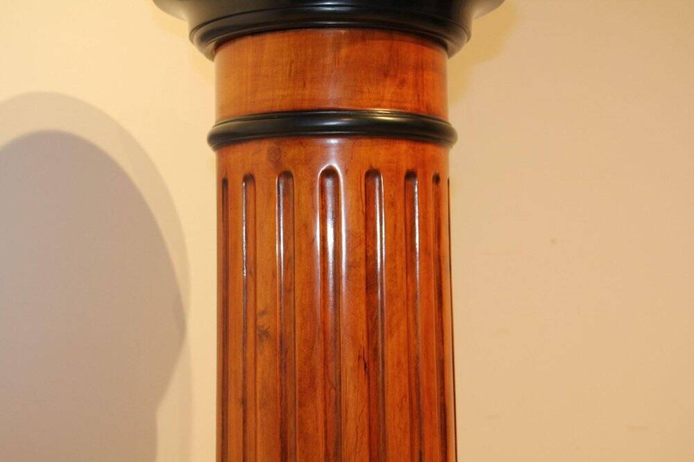 Neoclassical Rotating Pedestal in Beech Wood, Germany, 1920s