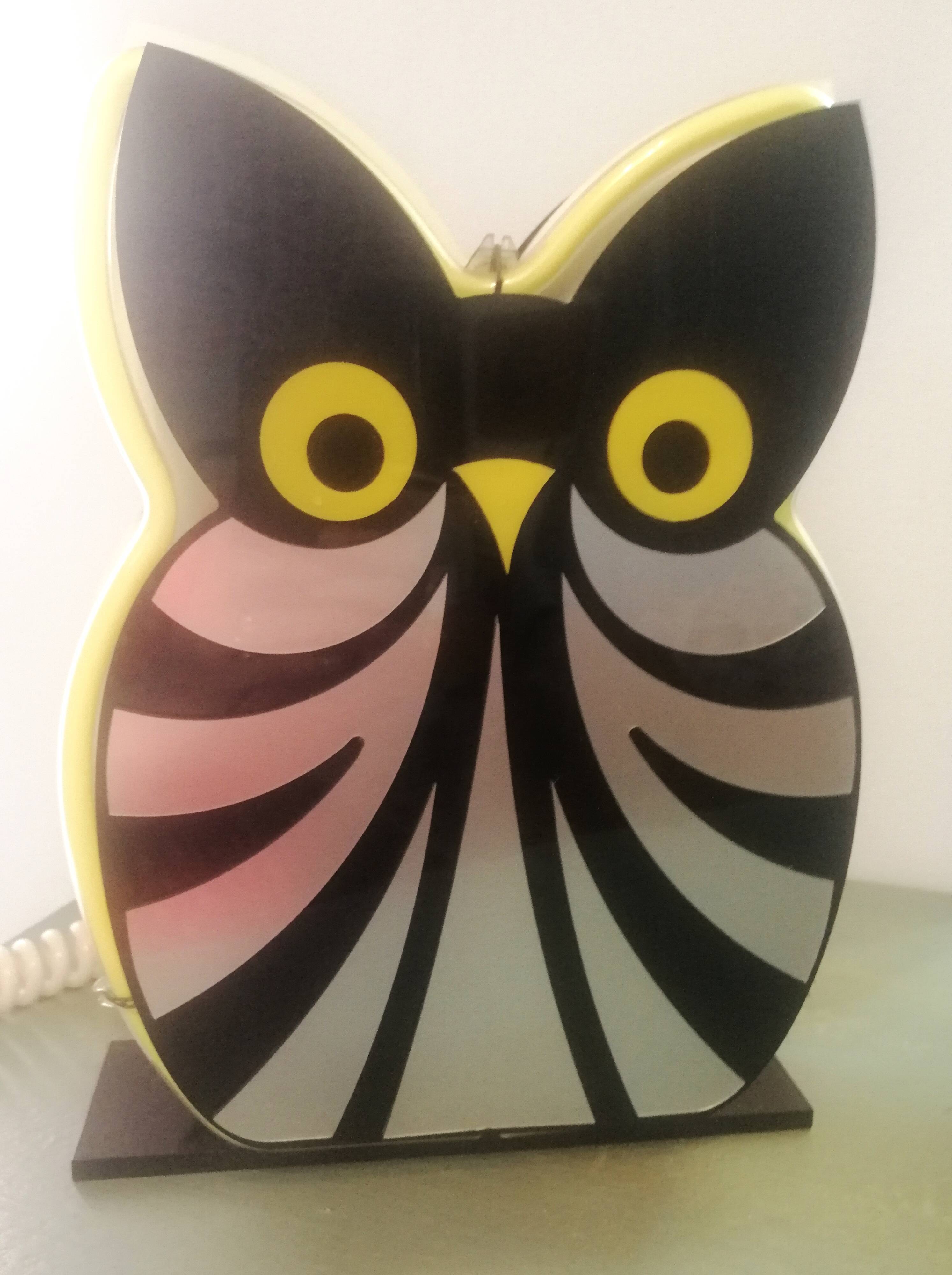 Vintage lamp neon plexiglas