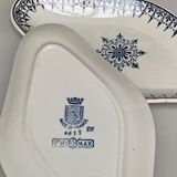 Pairs of old dishes St Amand