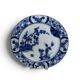 Creil Montereau, small plate decorated in Japanese style, late 19th century.