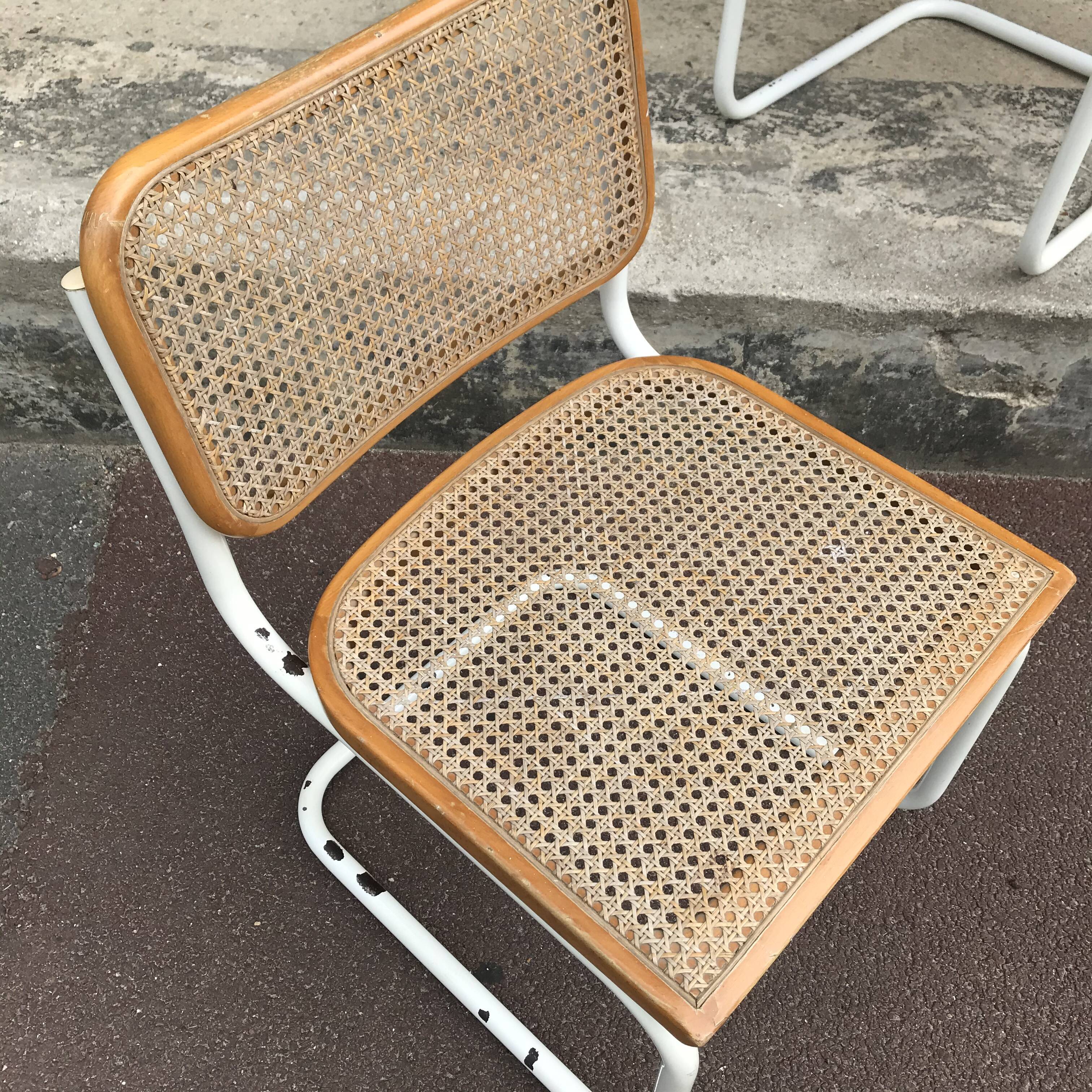 Pair of B32 chairs Marcel Breuer