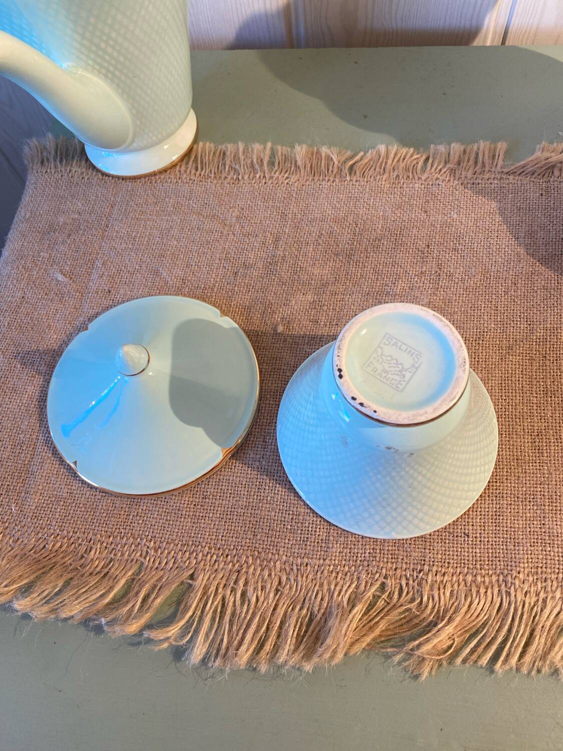 Vintage Salins coffee service