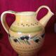 VINTAGE PROVENCAL POTTERY JAR PITCHER OLIVE DECOR