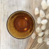 Amber water glasses Duralex