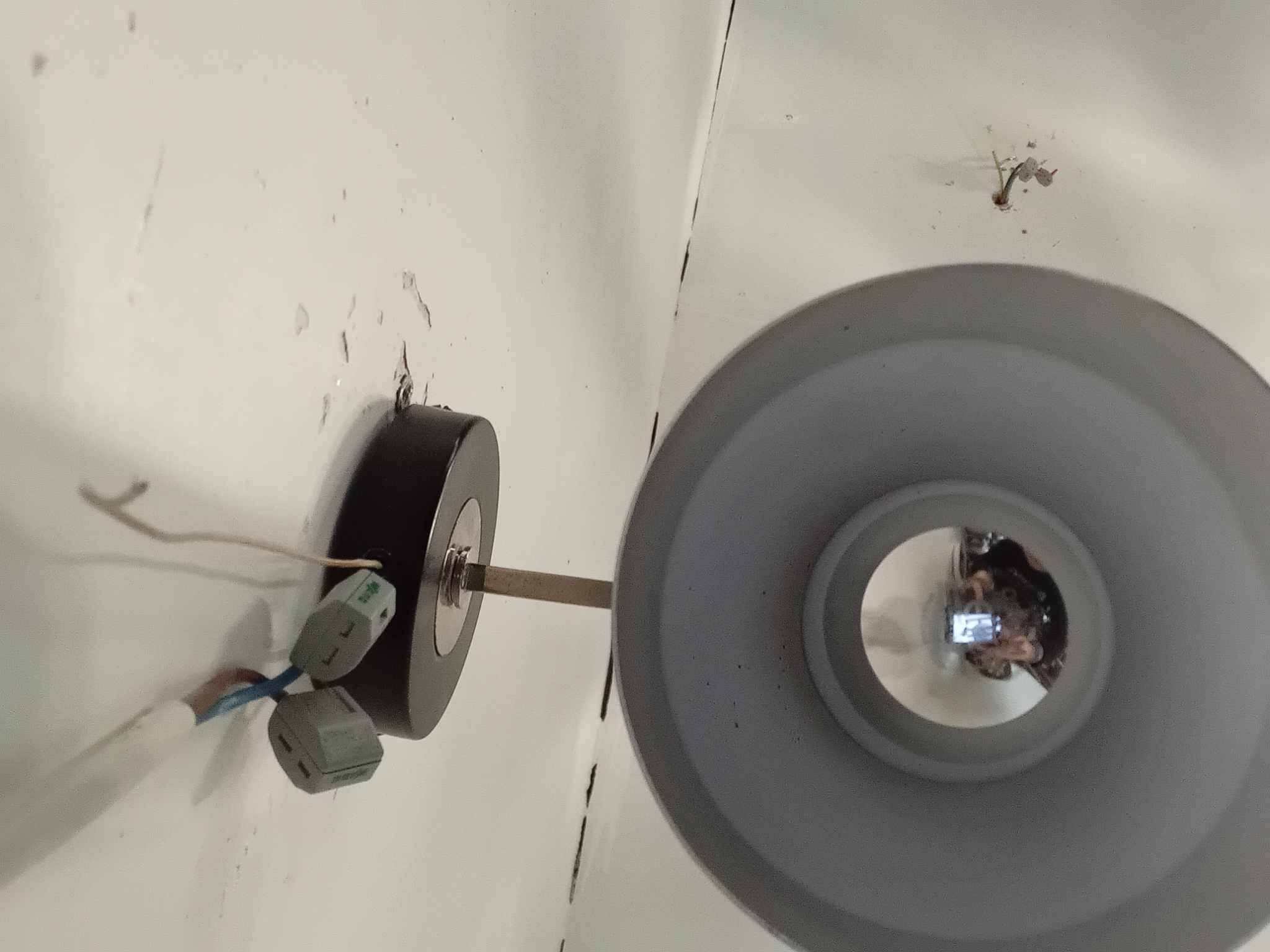 Pair of 70's adjustable spot lights