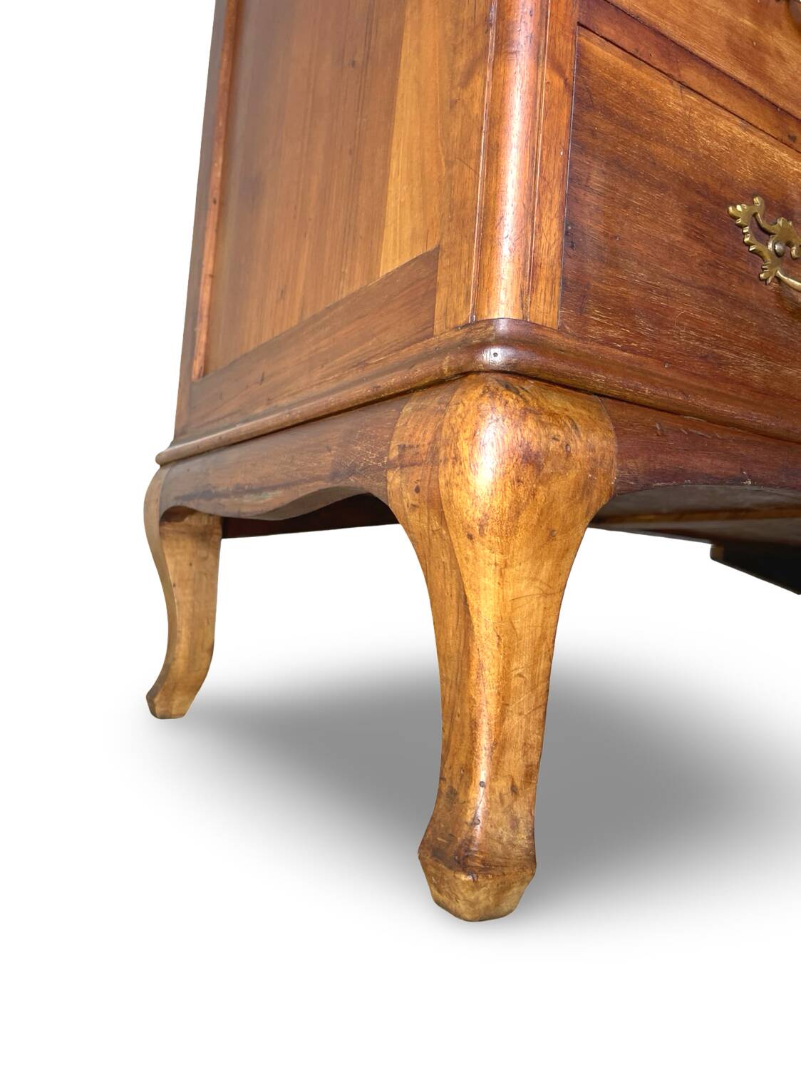 Antique Italian secrétaire in solid walnut, 1920s/1930s.
