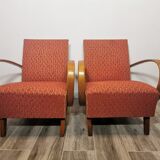 Armchairs by Jindřich Halabala