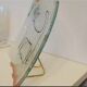 Vide pocket glass plate signed Jean Cocteau 1959 cat décor
