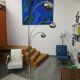 "Muguet" floor lamp by G. Reggiani in chrome metal from the 70s