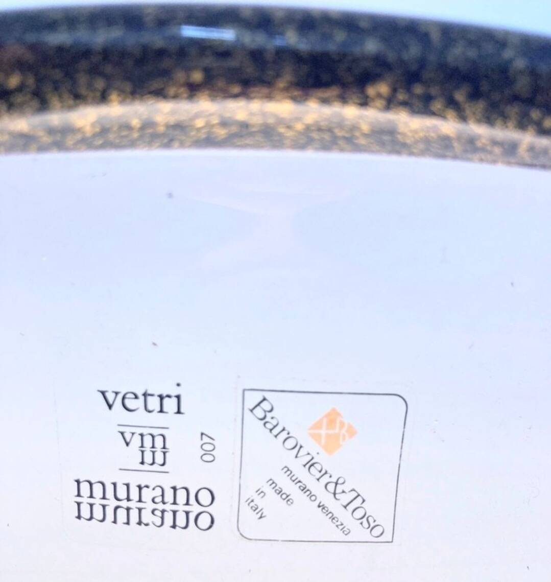 Lampadaires Primavera vintage en verre de Murano par Barovier & Toso / années 1970