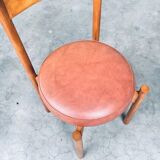 Mid-Century Modern Dining Chairs in the style of Charlotte Perriand, France, 1960s, Set of 4