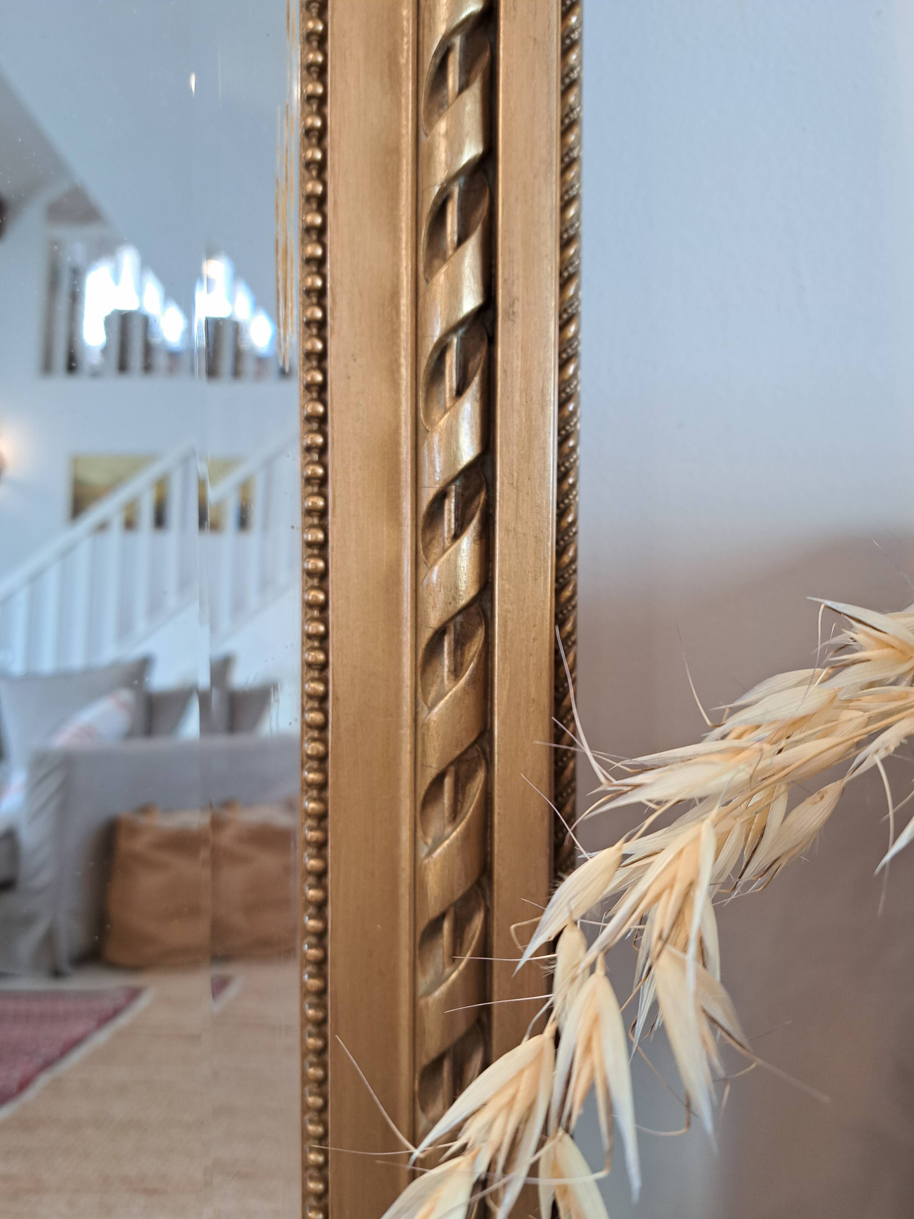 Trumeau mirror in Louis XVI style