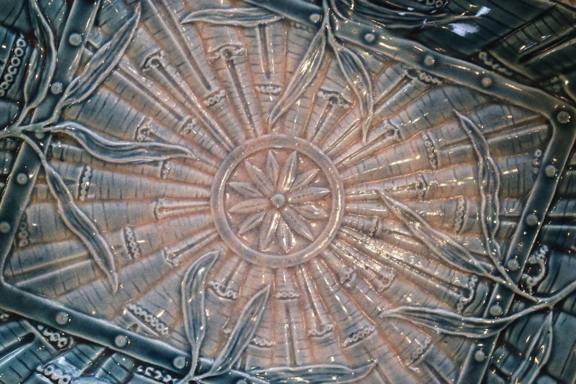 Large slip dish circa 1900