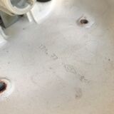 Cast window and holophane glass applied