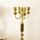 Vintage brass floor lamp | Kamenicky Senov