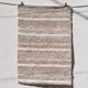 Handwoven recycled cotton rug - 40 x 60 cm