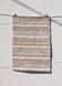 Handwoven recycled cotton rug - 40 x 60 cm