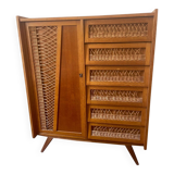 Small wicker cupboard