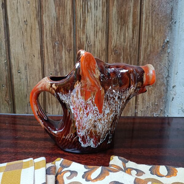Carafe zoomorphe Vallauris
