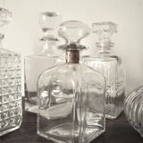Carafe à whisky en verre