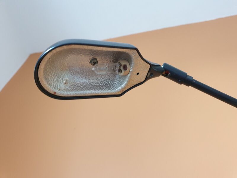 Stilplast orientable desk lamp, alogen lampade series, Italian design 1980