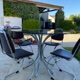 Table chaises Roche Bobois