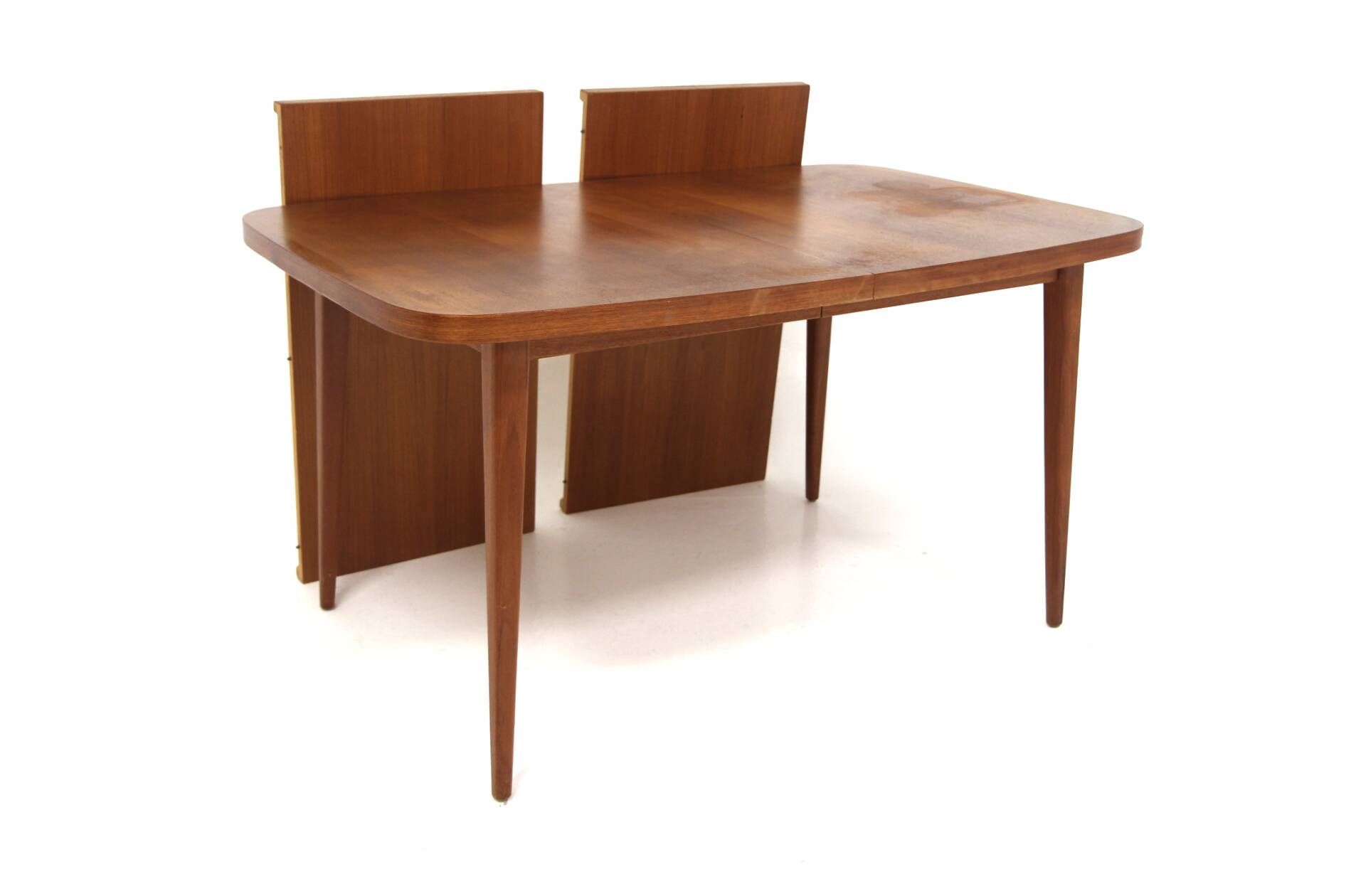 Table de salle à manger scandinave en teck, Suède, 1960