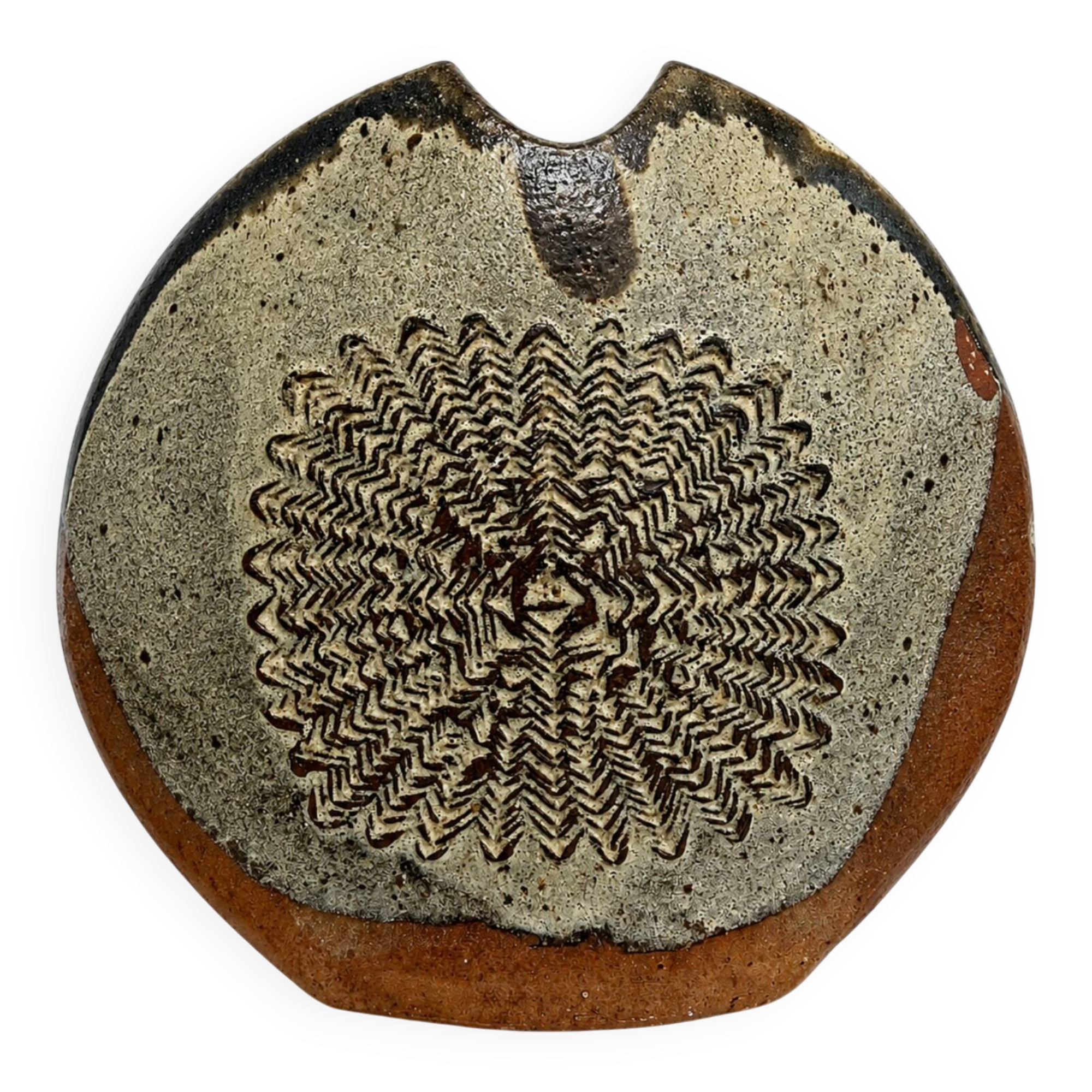 Stoneware vase by Pat and Joe Rowland