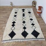 Handmade Moroccan Berber Rug 252 X 145 CM
