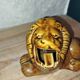 Ceramic lion – Vintage cigarette holder – 1950s–60s