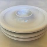 Trio of white egg cups Thomas Germany