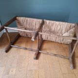 Straw bench
